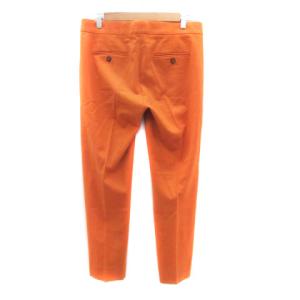 Max Mara スラックスパンツ テーパードパンツ ロング丈 ウール 42 XL オレンジ /HO14 GY19