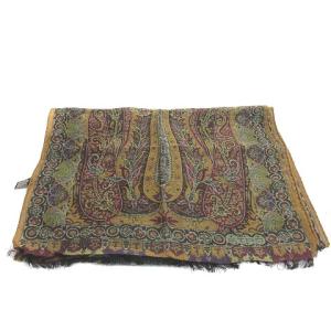 ETRO ストール ペイズリー柄 フリンジ マルチカラー