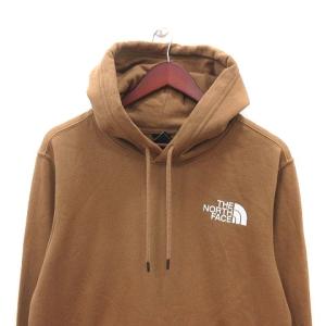 THE NORTH FACE パーカー バックプリント 長袖 S ベージュ 白 ホワイト