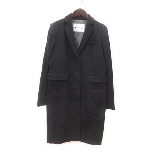 チェスターコート ウール 総裏地 紺 ネイビー /MS GY19