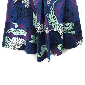MARNI フレアスカート ミモレ ロング 花柄 40 L マルチカラー