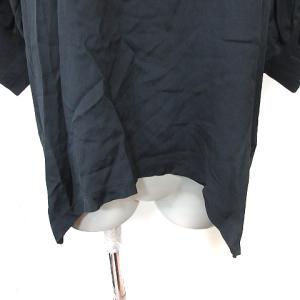 N°21 カットソー 七分袖 切替 38 M 黒 ブラック 22S-F121-4157