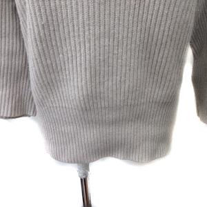 Deuxieme Classe ニット セーター 長袖 ウール カシミヤ混 ベージュ