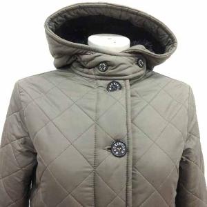 MACKINTOSH SCOTLAND 中綿コート キルティング 裏ボア 36 S 緑 カーキ