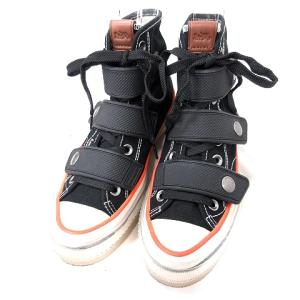 COACH スニーカー ハイカット 23.5 黒 ブラック