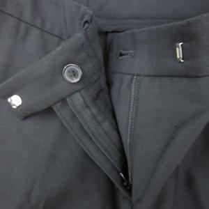 Martin Margiela 4 スラックスパンツ ロング丈 ウール 38 M ブラック 黒 S51KA0290 /YM12 GY19