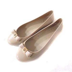 フラットシューズ バレエシューズ ラバー 5M 22.0 ベージュ 51128270