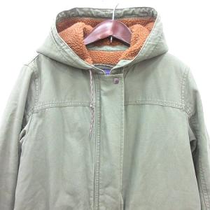 Patagonia インサレーテッドプレーリードーンパーカー モッズコート 裏ボア S 緑 カーキ