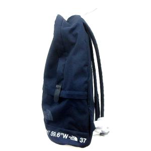 THE NORTH FACE リュックサック デイパック ポリエステル プリント 紺 ネイビー