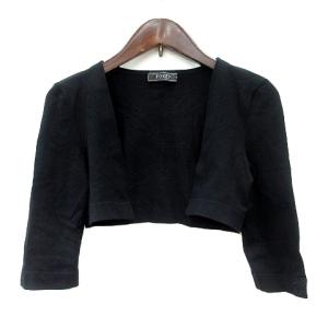 FOXEY ボレロ 五分袖 38 ブラック