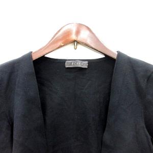 FOXEY ボレロ 五分袖 38 ブラック