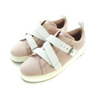 VALENTINO GARAVANI V PUNK SNEAKERS スニーカー シューズ 靴 スタッズ ロゴ 35.5 22.5cm ピンク