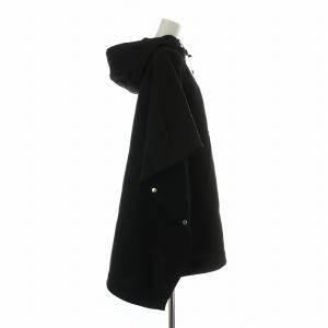 MONCLER 21SS MAGLIA CON CAPPUCCIO ポンチョ S ブラック