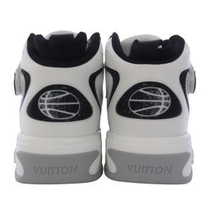 LOUIS VUITTON LVトレイナー2 ラインスニーカー 6.5 ホワイト ブラック 1AAH96