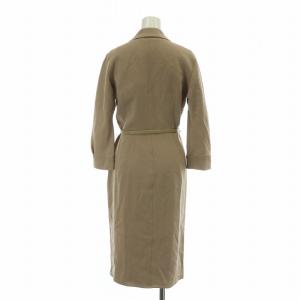 Max Mara カシュクールワンピース ウール 38 ベージュ