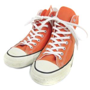 CONVERSE スニーカー ハイカット US9.5 28?p オレンジ 1SC048
