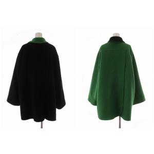 Christian Dior ヴィンテージ リバーシブルコート 11 グリーン ブラック