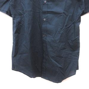 Acne Studios シャツ 半袖 48 M 紺 ネイビー /MS GY19