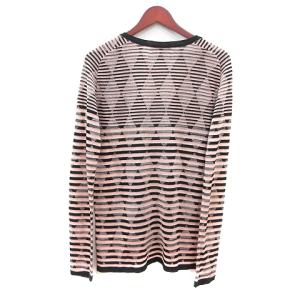 MIHARA YASUHIRO カーディガン ニット M ピンク 黒 ブラック /MN GY19