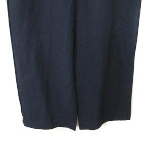 3.1 phillip lim ワイドパンツ スカンツ ハイウエスト ウール 0 XS 紺 ネイビー