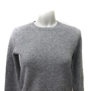 Theory カシミヤ100％ ニット セーター 長袖 S グレー