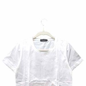 BLACK LABEL CRESTBRIDGE Tシャツ カットソー クルーネック 半袖 9 白 ホワイト