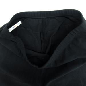 LEONARD テーパードパンツ ロング丈 ラインストーン 40 L 黒 ブラック