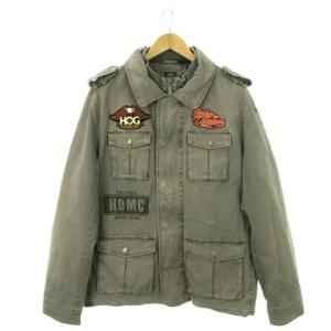 98057-13VM VICTORY LANE LEATHER JACKET ロゴ L ブラック（2023