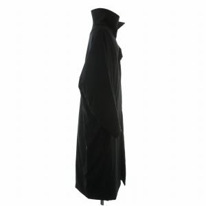 Y's 23AW TYPEWRITER POLYESTER CAPE COAT