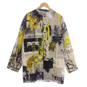 Yohji Yamamoto POUR HOMME 22SS セットアップ ペイントニュースペーパー