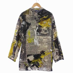 Yohji Yamamoto POUR HOMME 22SS セットアップ ペイントニュースペーパー