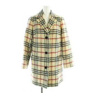 チェスターコート ノバチェック 40 ベージュ FJA72-091