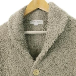 BAREFOOT DREAMS カーディガン ルームウェア パイルニット ショールカラー 長袖 L グレー /AH13 GY99