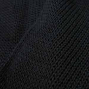 THOM BROWNE ボウタイ 蝶ネクタイ セミバタフライ ニット シルク 絹 黒 ブラック