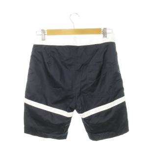 THOM BROWNE × コエ KOE パンツ ショート サマー スイムウェア 水陸両用 バイカラー M 紺 ネイビー