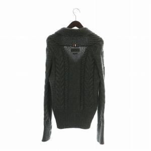 THOM BROWNE カーディガン ショールカラー 1 グレー