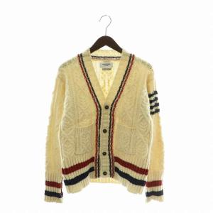 カーディガン アランニット 1 アイボリー