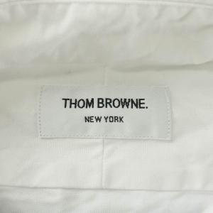 THOM BROWNE オックスフォードシャツ 1 ホワイト MWL010E00139100