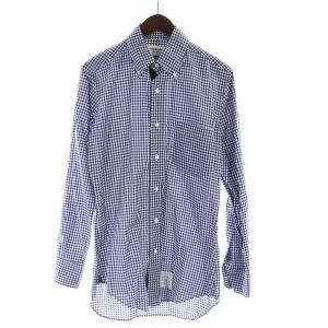 オックスフォードシャツ 長袖 ボタンダウン トリコロール