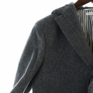 THOM BROWNE ウールコート 1 グレー