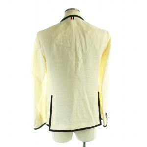 THOM BROWNE セットアップ リネン 1 アイボリー