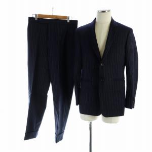 スーツ セットアップ ストライプ サイドベンツ