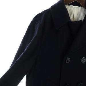 THOM BROWNE Pコート 1 ブラック