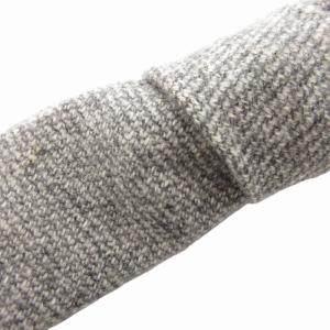 ネクタイ ナロータイ トリコロール カシミヤ ウール USA製 グレー /HO 0227 GY99 AA