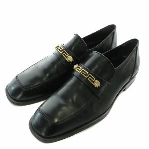 メドゥーサ '95 ローファー ブラック,ゴールド | VERSACE JP