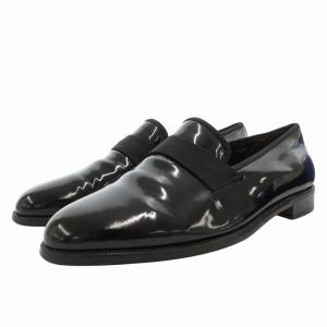 ローファー レザーシューズ 革靴 ビジネス 7.5 EE 黒 ブラック /FF GY17