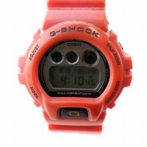 1996年 第5回 国際イルカ・クジラ会議 腕時計 ウォッチ クォーツ デジタル ロゴ 赤 レッド DW-6900K