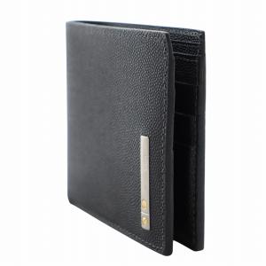 Cartier SANTOS 二つ折り財布 ブラック