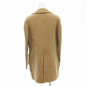 HERNO チェスターコート ウールジャケット 3B ノッチドラペル パッチポケット ベージュ /JS