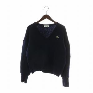 CHEMISE フレラコ フランス製 80's ヴィンテージ セーター ニット ウール 長袖 Vネック
